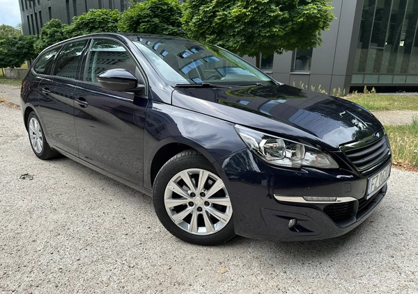 Peugeot 308 cena 23900 przebieg: 218000, rok produkcji 2014 z Góra małe 352